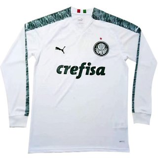 Maglia Palmeiras Away ML 2019 2020 Bianco Maglia Palmeiras Away ML 2019 2020 Bianco