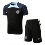 Maglia Formazione Inter Milan Set Completo 2022 2023 Nero