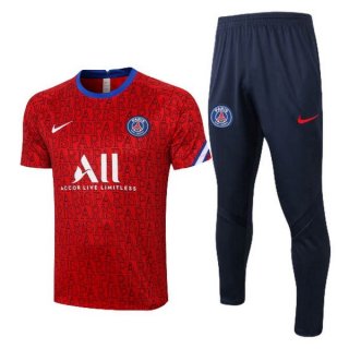 Formazione Paris Saint Germain Set Completo 2020 2021 Rosso Nero Formazione Paris Saint Germain Set Completo 2020 2021 Rosso Nero