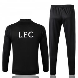 Felpa Bambino Liverpool 2019 2020 Nero Bianco Giallo