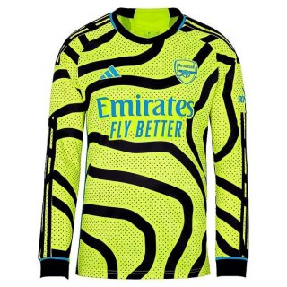 Thailandia Maglia Arsenal Away ML 2023 2024 Thailandia Maglia Arsenal Away ML 2023 2024