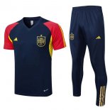 Maglia Spagna Set Completo 2023 2024 Blu