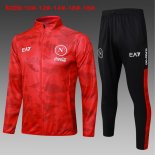 Bambino Giacca Napoli 2024 2025 Rosso