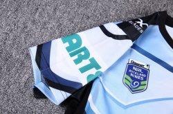 Thailandia Maglia Cronulla Sharks 2017 2018 Blu