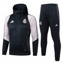 Felpa Cappuccio PSG 2025 2026 Grigio Rosa