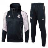 Felpa Cappuccio PSG 2025 2026 Grigio Rosa