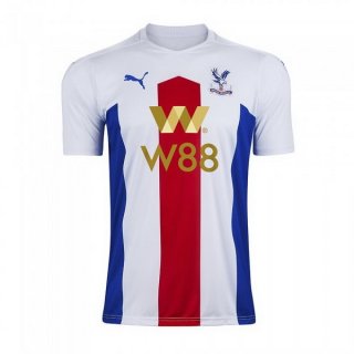 Thailandia Maglia Crystal Palace Away 2020 2021 Bianco Thailandia Maglia Crystal Palace Away 2020 2021 Bianco