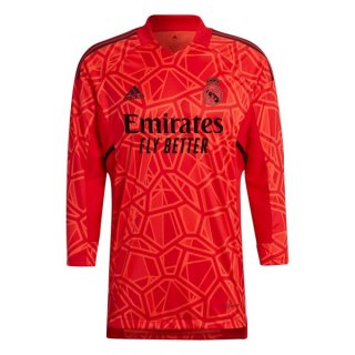 Thailandia Maglia Real Madrid Portiere ML 2022 2023 Rosso Thailandia Maglia Real Madrid Portiere ML 2022 2023 Rosso