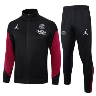 Giacca PSG 2024 2025 Nero Rosso Giacca PSG 2024 2025 Nero Rosso