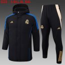 Piumino Real Madrid Set Completo 2024 2025 Nero
