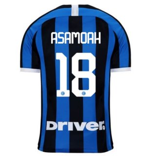 Maglia Inter Milan NO.18 Asamoah Home 2019 2020 Blu Maglia Inter Milan NO.18 Asamoah Home 2019 2020 Blu