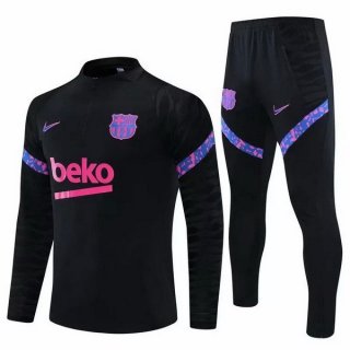 Giacca Barcellona 2021 2022 Nero Porpora Giacca Barcellona 2021 2022 Nero Porpora