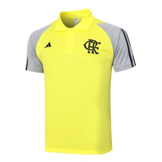 Polo Flamengo 2024 2025 Giallo Grigio 2 Polo Flamengo 2024 2025 Giallo Grigio 2
