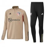 Felpa Allenamento Sao Paulo 2023 2024 Giallo