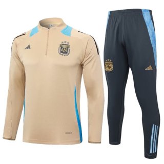 Felpa Allenamento Argentina 2024 2025 Giallo 5 Felpa Allenamento Argentina 2024 2025 Giallo 5