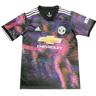 Maglia di Formazione Manchester United 2019 2020 Porpora Bianco Maglia di Formazione Manchester United 2019 2020 Porpora Bianco