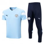 Formazione Manchester City Set Completo 2022 2023 Blu