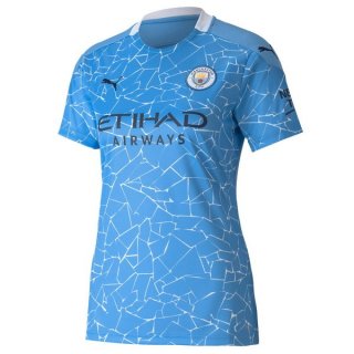 Maglia Manchester City Home Donna 2020 2021 Blu Maglia Manchester City Home Donna 2020 2021 Blu