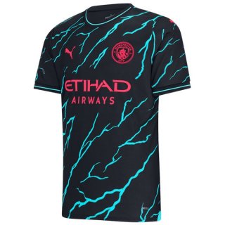 Thailandia Maglia Manchester City Away 2023 2024 Thailandia Maglia Manchester City Away 2023 2024