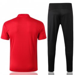 Polo Set Completo AC Milan 2019 2020 Rosso Nero