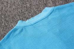 Polo Set Completo Barcellona 2019 2020 Blu Luce