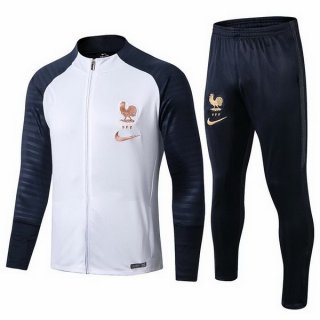 Felpa Francia 2019 2020 Bianco Blu Felpa Francia 2019 2020 Bianco Blu