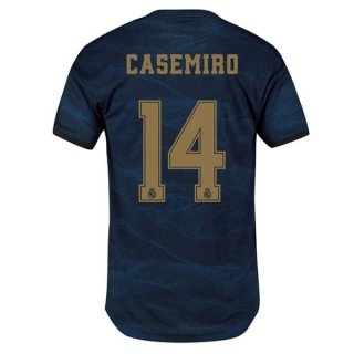 Maglia Real Madrid NO.14 Casemiro Away 2019 2020 Blu Maglia Real Madrid NO.14 Casemiro Away 2019 2020 Blu