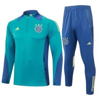 Felpa Allenamento Ajax 2024 2025 Verde 3 Felpa Allenamento Ajax 2024 2025 Verde 3