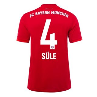 Maglia Bayern Munich NO.4 Sule Home 2019 2020 Rosso Maglia Bayern Munich NO.4 Sule Home 2019 2020 Rosso