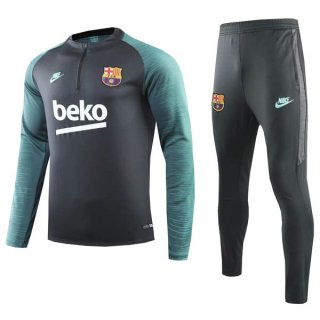 Felpa Barcellona 2019 2020 Nero Verde Grigio Felpa Barcellona 2019 2020 Nero Verde Grigio
