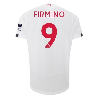 Maglia Liverpool NO.9 Firmino Away 2019 2020 Bianco Maglia Liverpool NO.9 Firmino Away 2019 2020 Bianco