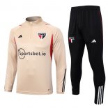Felpa Allenamento Sao Paulo 2023 2024 Giallo