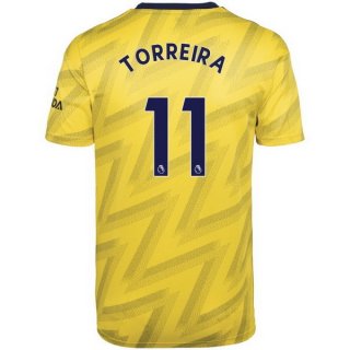 Maglia Arsenal NO.11 Torreira Away 2019 2020 Giallo Maglia Arsenal NO.11 Torreira Away 2019 2020 Giallo