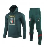 Felpa Italia 2019 Verde Giallo