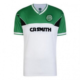 Thailandia Maglia Celtic Away Retro 1985 1986 Verde Bianco Thailandia Maglia Celtic Away Retro 1985 1986 Verde Bianco