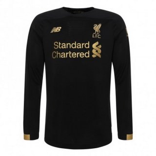 Maglia Liverpool Home ML Portiere 2019 2020 Nero Maglia Liverpool Home ML Portiere 2019 2020 Nero