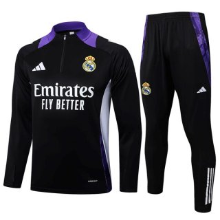 Felpa Allenamento Real Madrid 2025 2026 Nero Felpa Allenamento Real Madrid 2025 2026 Nero