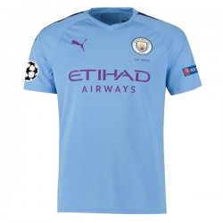 Thailandia Maglia Manchester City Home 2019 2020 Blu