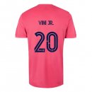 Maglia Real Madrid Away NO.20 Vini Jr. 2020 2021 Rosa