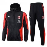Giacca a vento Borussia Dortmund 2024 2025 Nero Rosso