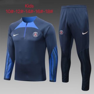 Bambino Felpa PSG 2023 Blu 4 Bambino Felpa PSG 2023 Blu 4