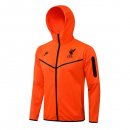 Felpa Cappuccio Liverpool 2022 2023 Arancione