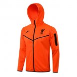 Felpa Cappuccio Liverpool 2022 2023 Arancione