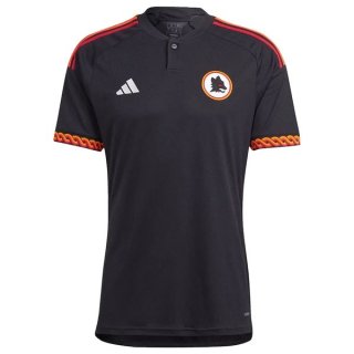 Thailandia Maglia AS Roma Terza 2023 2024 Nero Thailandia Maglia AS Roma Terza 2023 2024 Nero
