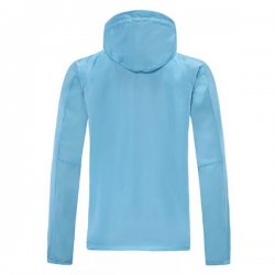 Giacca a vento Manchester City Set Completo 2021 2022 Blu Luce