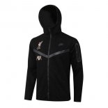 Felpa Cappuccio Liverpool 2022 2023 Nero