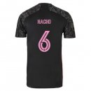 Maglia Real Madrid Terza NO.6 Nacho 2020 2021 Nero