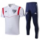Polo Sao Paulo Set Completo 2019 2020 Bianco Blu