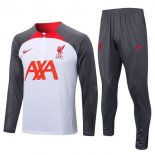 Felpa Liverpool 2022 2023 Bianco Grigio