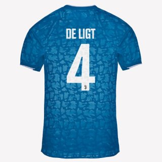 Maglia Juventus NO.4 De Ligt Terza 2019 2020 Blu Maglia Juventus NO.4 De Ligt Terza 2019 2020 Blu
